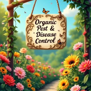 Organic Pest & Disease Control for Flower Gardens